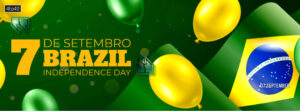 Brazil celebrates Independence Day on September 7 - Free Banner For Social Media