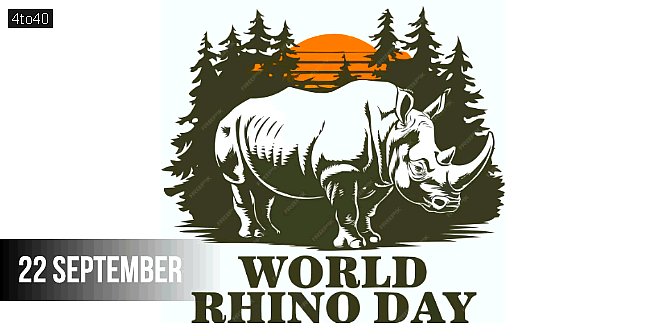 World Rhino Day: Date, Theme, History, Significance & Types of Rhinoceros