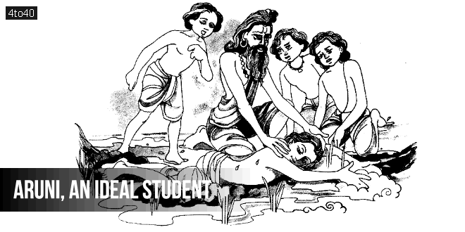 Aruni, an Ideal Student