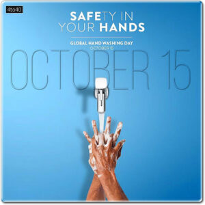 Safety In Your Hands - Global Handwashing Day Digital Greeting Card