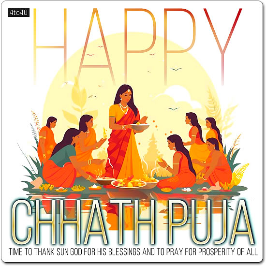 Time to thank Sun God for his blessings and to pray for prosperity of all