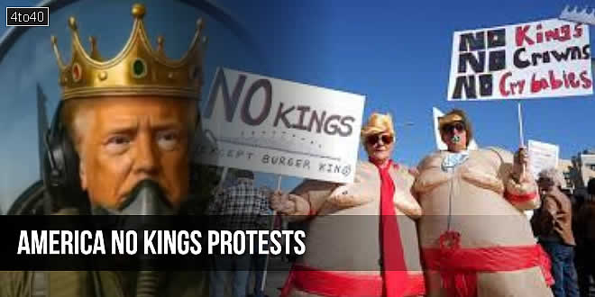 No King प्रदर्शन की कहानी: अमेरिका के 50+ शहरों में सड़कों पर उतरे हजारों लोग