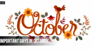 Important Days in October: National and International Dates List