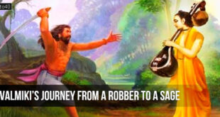 Valmiki's journey from a robber to a sage