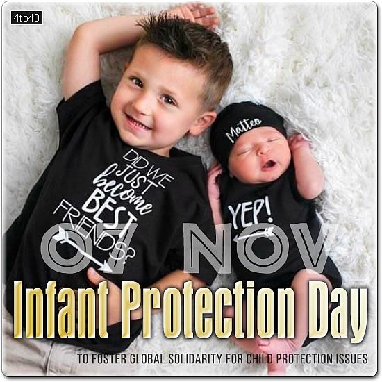 Infant Protection Day Picture Card: To foster global solidarity for child protection issues