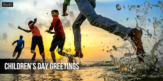 Children's Day Greetings For Students and Kids