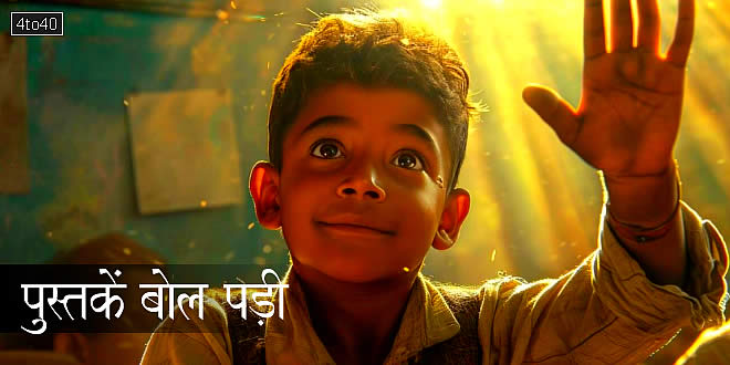 पुस्तकें बोल पड़ी: जितनी देर भी पढ़ो - दिल लगाकर पढ़ो