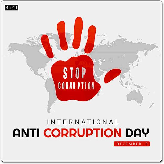 Every year on 09 December, the world observes International Anti-Corruption Day, a day dedicated to raising awareness and strengthening efforts to prevent and combat corruption.