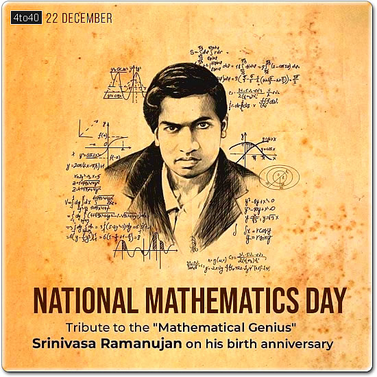National Mathematics Day: Birth anniversary of legendary Indian mathematician Srinivasa Ramanujan