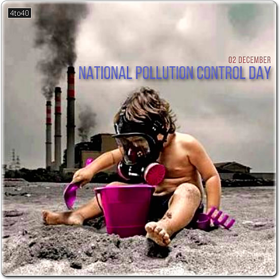 National Pollution Control Day Picture Message Card