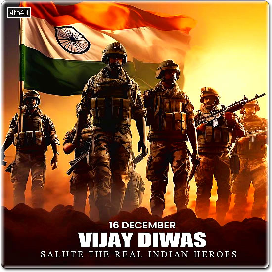 Vijay Diwas is celebrated in India on December 16 to mark the decisive victory over Pakistan in 1971