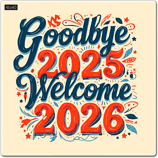 Welcome 2026 Goodbye 2025 Free Greeting Card For Social Media