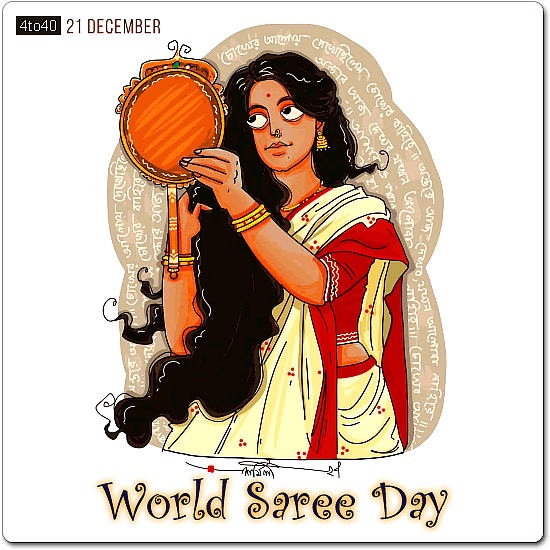 Saree is not just a garment; it is an identity of the rich heritage of the land