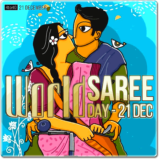 World Saree Day is celebrated on the 21st of December every year, and it was initiated in 2020 to honour the weaving communities and the unique art of sarees