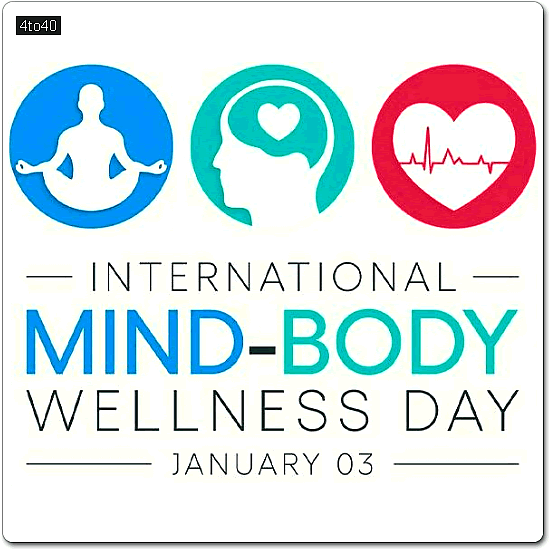 3rd January is International Mind-Body Wellness Day!! International Mind-Body Wellness Day is celebrated to promote how a healthy mind and healthy emotions mean a healthy body!