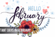 Important Days in February: National and International Dates List