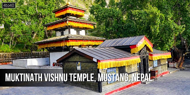मुक्तिनाथ मंदिर, मुस्तांग जिला, नेपाल: Muktinath Vishnu Temple, Mustang, Nepal