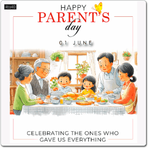 Happy Parents Day Greeting Card