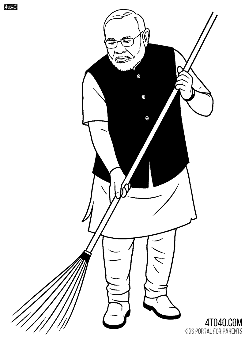 Narendra Modi - Swachh Bharat Abhiyan