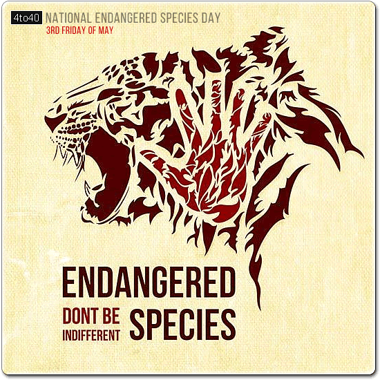 National Endangered Species Day Message Card