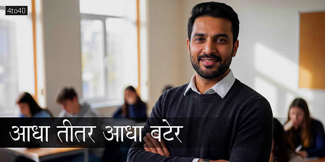 आधा तीतर आधा बटेर: मुहावरे पर आधारित एक शिक्षाप्रद हिंदी कहानी