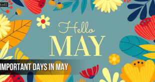 Important Days in May: National, International Dates & Public Awareness Days List