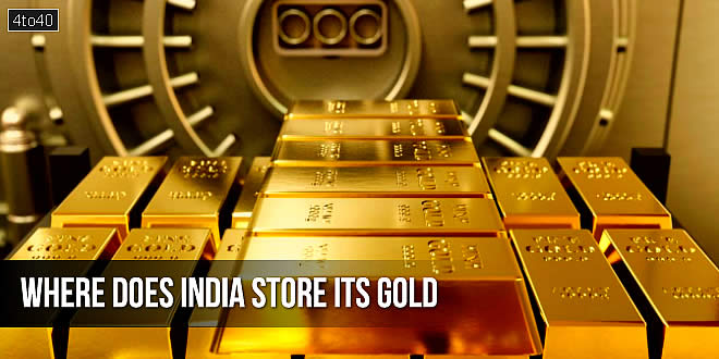 भारत किस देश के बैंक में रखता है अपना सोना?