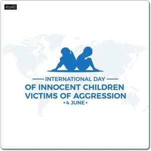 International Day of Innocent Children Victims of Aggression Picture Message Card