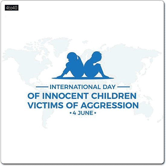 International Day of Innocent Children Victims of Aggression Picture Message Card