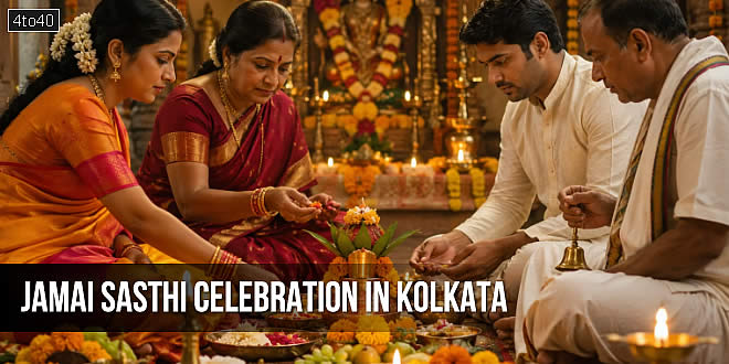 Jamai Sasthi celebration in Kolkata