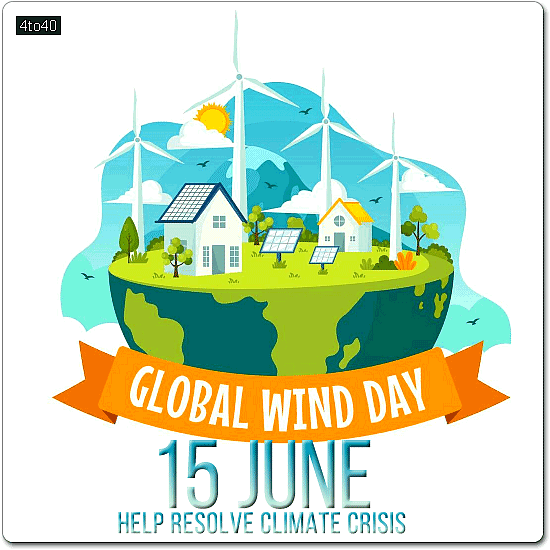 World Wind Day Help Resolve Climate Crisis