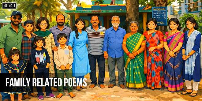परिवार पर लिखी गई 10 कविताएँ: छोटे बच्चों के लिए परिवार के विषय पर बेहतरीन कविताएँ