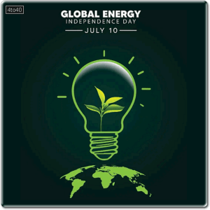Global Energy Independence Day Message Card