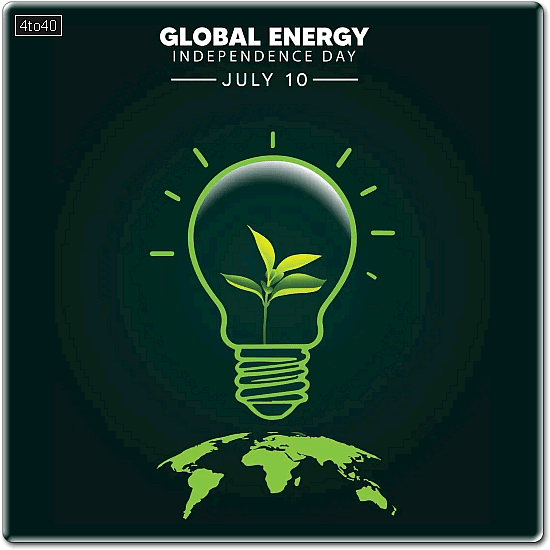 Global Energy Independence Day Message Card