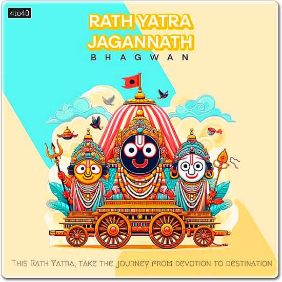 Happy Jagannath Rath Yatra May Lord Jagannath shower your life with peace, love and endless grace