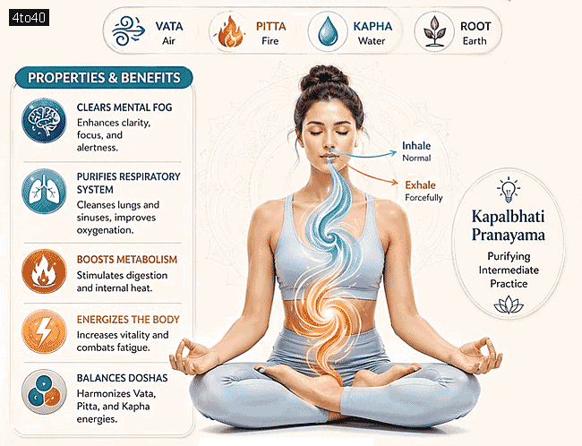 Kapalbhati Pranayama is a powerful breathing technique