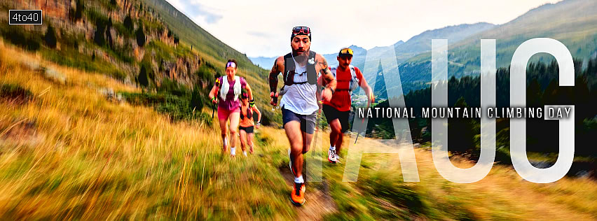National Mountain Climbing Day Free Social Media Banner For Students