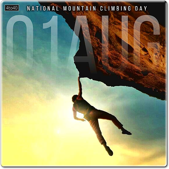 National Mountain Climbing Day Greeting Card