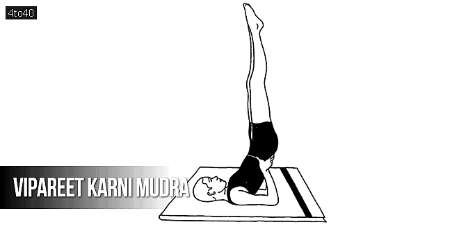 Vipareet Karni Mudra (विपरीत करणी मुद्रा): Precautions, Technique & Benefits