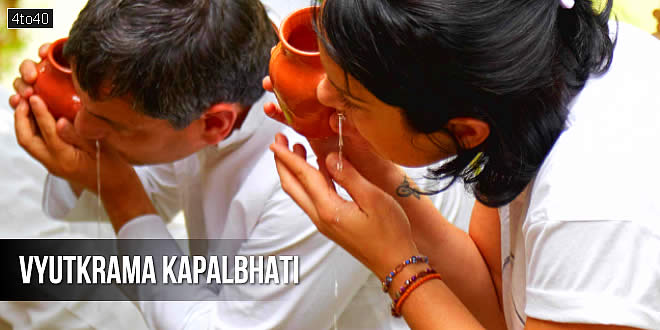 Vyutkrama Kapalbhati is a traditional Hatha Yoga shatkarma (purification technique)
