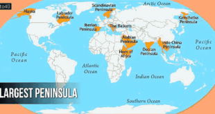 सबसे बड़ा प्रायद्वीप कौन-सा है? Largest Peninsula in the World