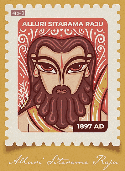 Alluri Sitarama Raju was a brave leader in the Indian freedom struggle