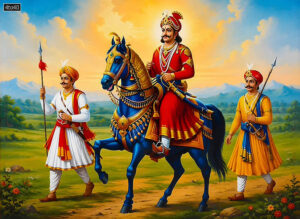 Gogaji Chauhan (Jaharveer) is a folk deity of Rajasthan