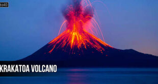 Krakatoa volcano