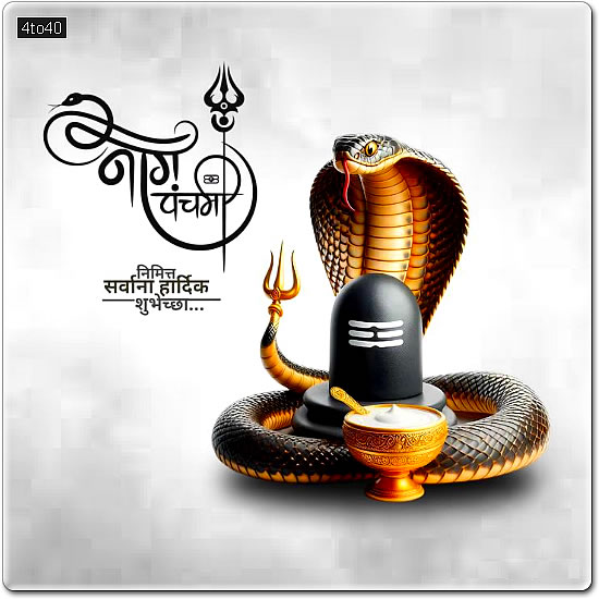 Wishing you and your family a joyful and blessed Nag Panchami