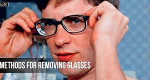 चश्मा उतारने की विधियाँ: Methods for removing glasses