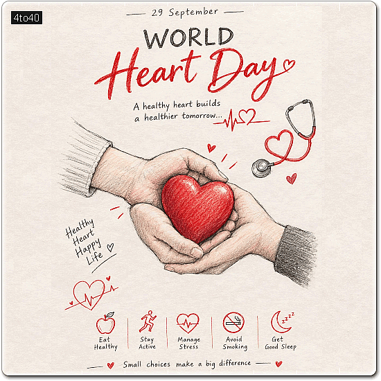 Celebrate World Heart Day on 29 September