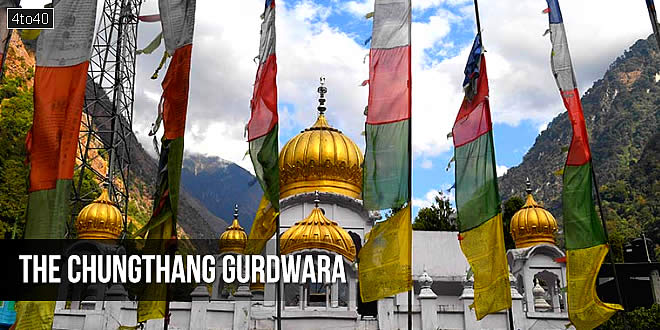 The Chungthang gurdwara
