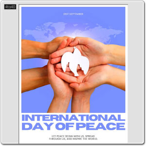 International Day of Peace, also officially known as World Peace Day, is a United Nations-sanctioned holiday observed annually on 21 September