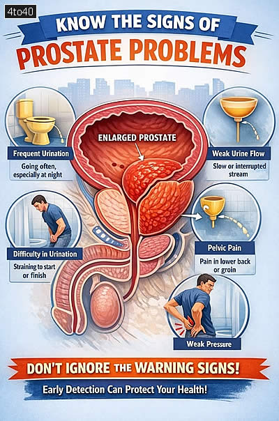 Know The Signs of Prostate Problems